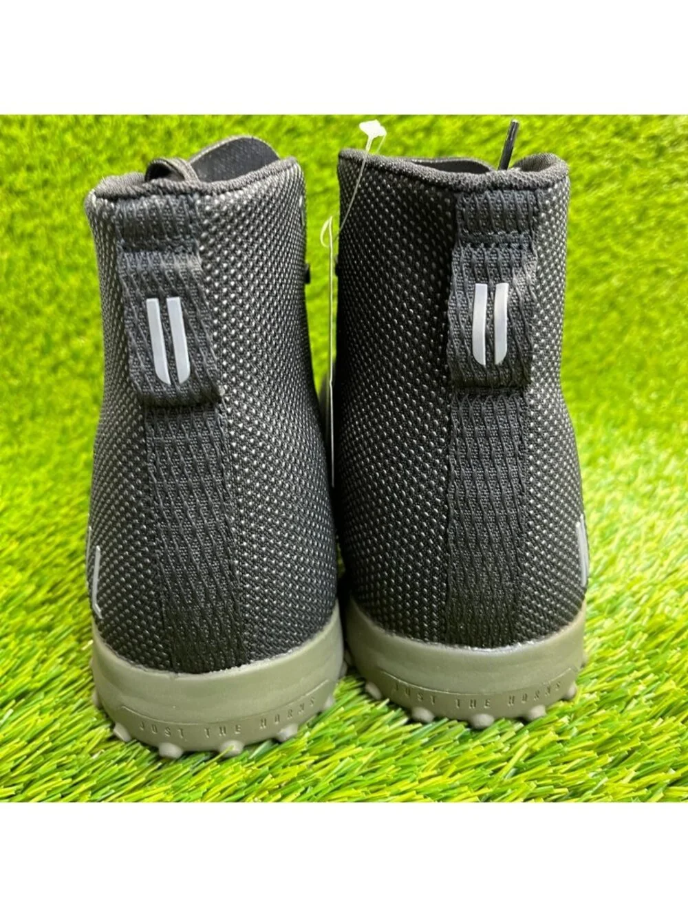 Nobull Outwork High-Top Mens Size 8 Womens 9.5 Black Gum Athletic Training Shoes